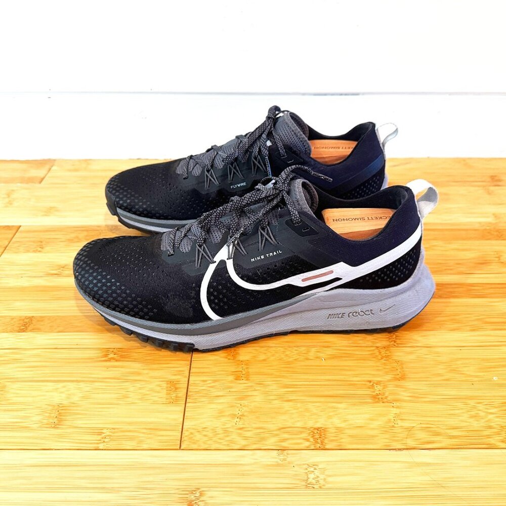 Nike Pegasus Trail 4 Running Shoe, Size 12.5, black